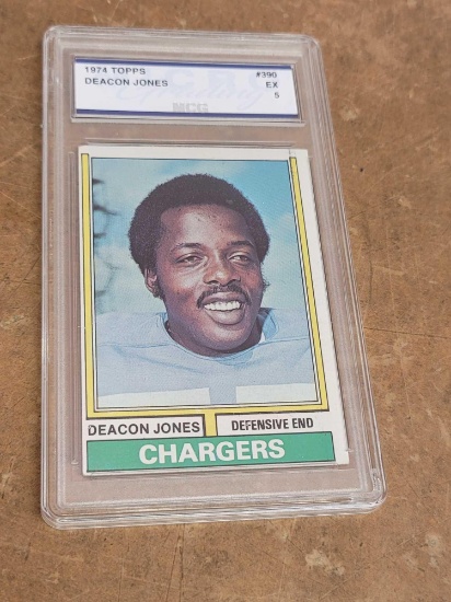 Deacon Jones Graded Cards