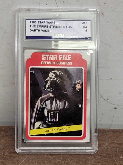 Darth Vader Star Wars Graded Card