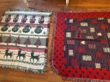 Christmas Afghan / Throw Blanket, Patriotic Afghan /Throw Blanket
