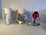 Oster Electric Chopper/ Mr. Coffee Maker / Brita Water Pitcher with Filter