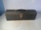 Vintage Metal Portable Tool Box with Handle