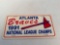 Atlanta Braves 1991 National League Champs Plastic Car Tag