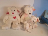 2 Large Ty Beanie Babies and 1 Ty Beanie Baby