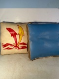 2 Throwable Floating Cushions