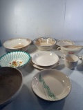 Vintage Bowls, Vintage Plates, Creamer and Cups , Etc
