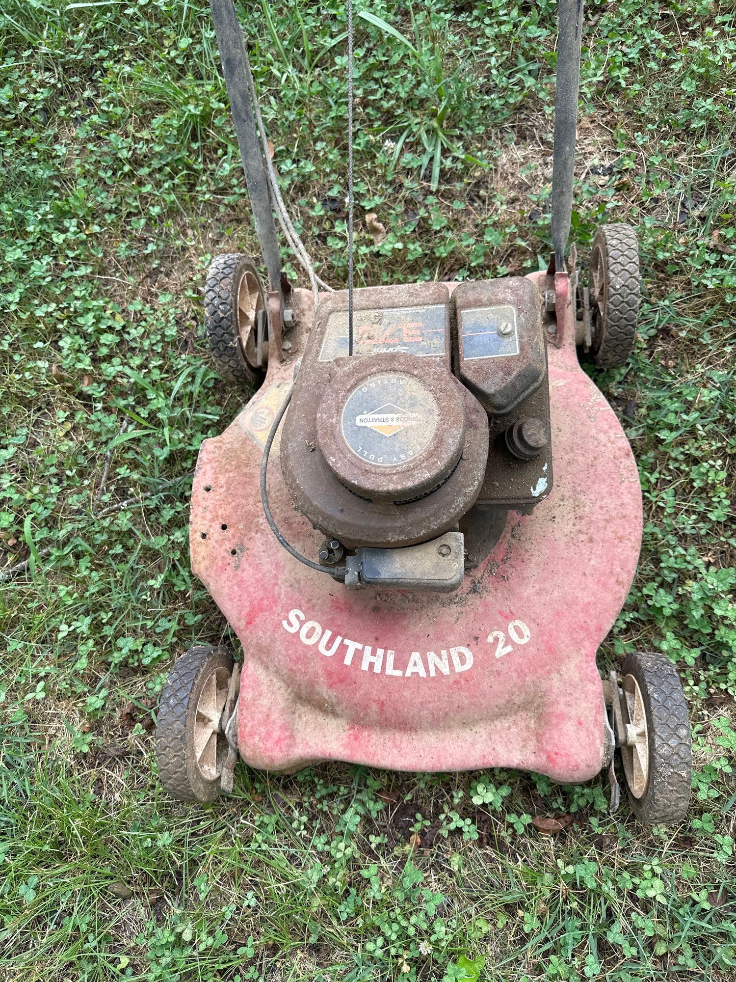 Southland 20 Push Lawn Mower Proxibid