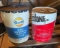 Vintage Metal Zolone Can / Plastic Gulf Can