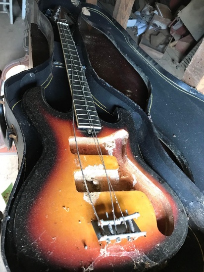 Global Guitar for parts and good case