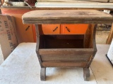 Wooden Magazine Table