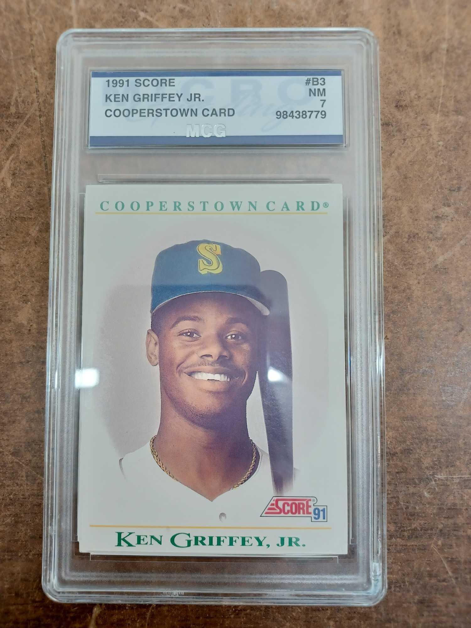 1991 Score Ken Griffey Jr. Cooperstown Graded | Proxibid