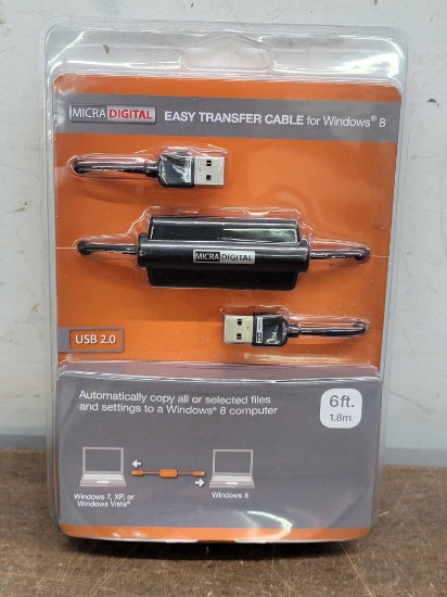 Micra Digital Easy Transfer Cable for Windows 8