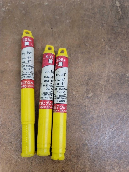 3 Drill Bits