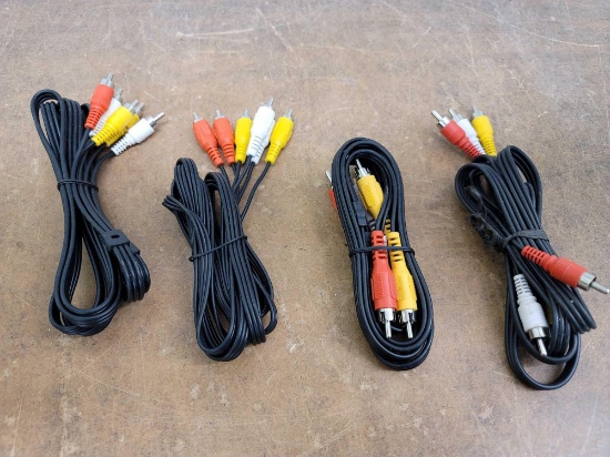 4 RCA Cables