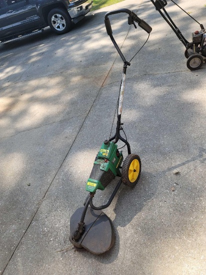 Weed Eater Wheeled Trimmer