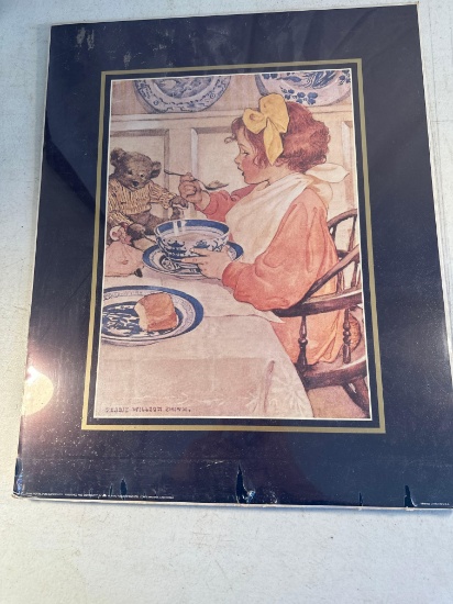 Signed Cardboard Print