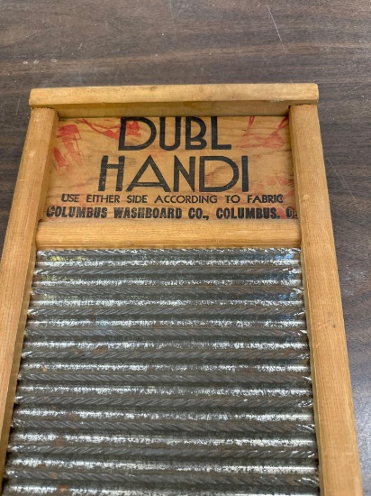 Wooden Dubl Handi Washboad