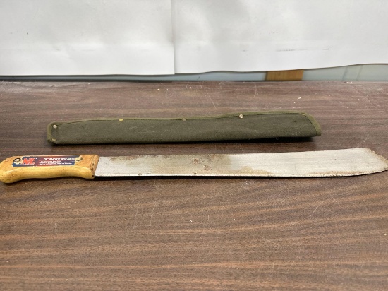 18 Inch Machete With Sheath