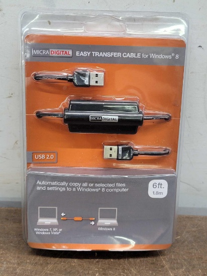 Micra Digital Easy Transfer Cable for Windows 8