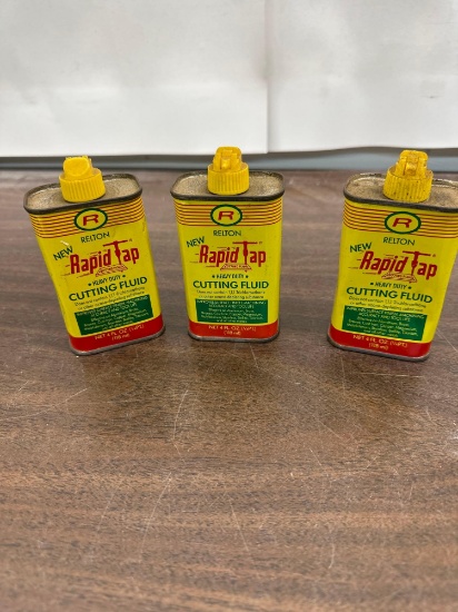 3 Cans Rapid Tap Heavy Duty Cutting Fluid