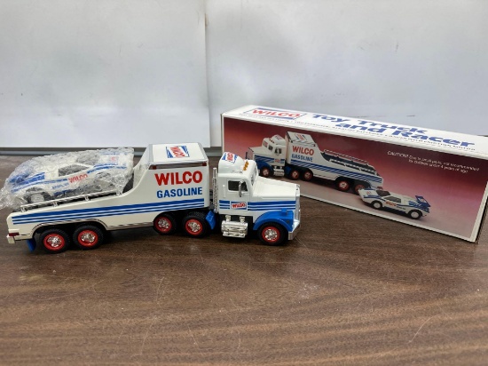 1992 Collectable Wilco Toy Truck and Racer