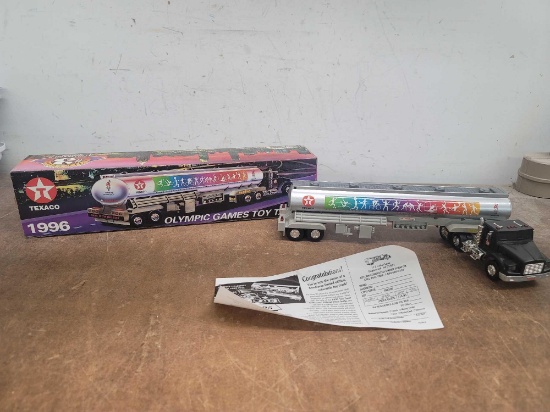 1996 Texaco Collectible Olympic Games Toy Tanker