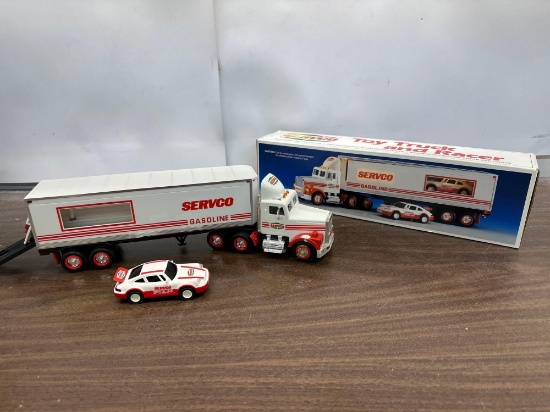 1993 Collectable Servco Toy Truck and Racer