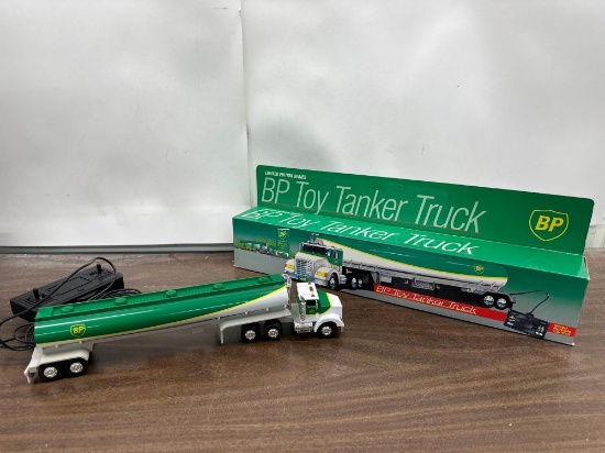 1992 Collectable BP Toy Tanker Truck with Remote Control
