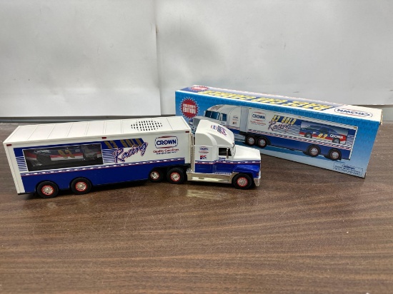 1998 Collectable Crown Race Car Carrier with Race Car