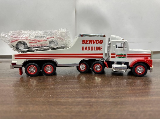 1992 Collectable Servco Toy Truck and Racer