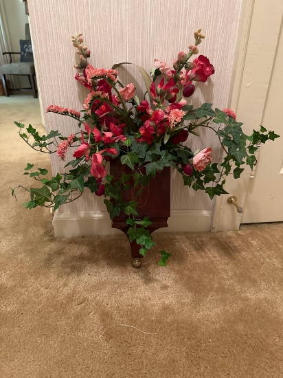 Wall Hanging Flower Arrangement