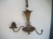 Vintage Three-Branch chandelier for Restoration or Repurposing
