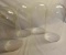 Lot of Four Domes for Anniversay Clocks