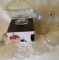Glassware Lot-pitcher, glasses, candy dishes