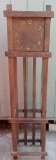 Tall Case Oak Mission Style - Arts & Crafts Clock Case
