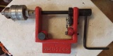 Webster Mainspring Winder with Attachments and Mainspring Clamps