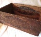 Vintage Tose Prunes Wooden Box