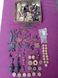 Wooden Clock Case Parts-Finials and More