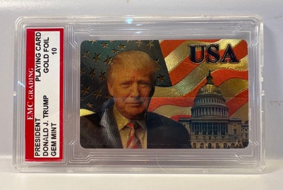 Donald J Trump Graded Card