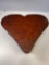 Vintage Wooden Heart Jewelry Box