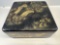 Black and Gold Lacquer Asian Gungzi Mercado Japan Box