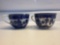 2 Vintage Blue Willow Teacup Made In Japan