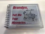 Grandpa Tell Me Your Memories Date Book
