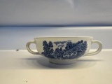 Vintage Royal Tudor Ware Staffordshire Double Handled Soup Cup