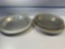 2 Aluminum Pie Pans / 1 Plastic Lid