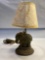 Vintage Elephant Table Lamp With Shade