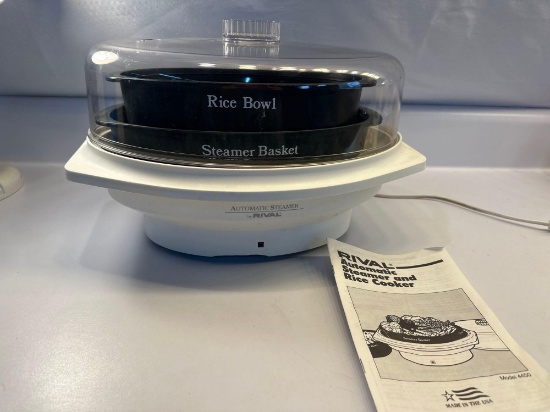 Rival Automatic Steamer and Rice Cooker