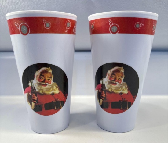 2 Gibson Coca Cola Drinking Cups