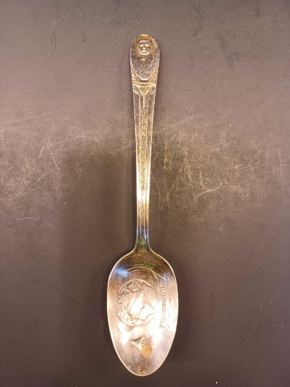 Vintage Wm. Rogers Mfg. Co. John F. Kennedy Friendship 7 Collectible Spoon