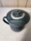 Miya Blue and White Covered Mug With Lid