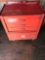 3 Drawers Metal Tool Box on Casters